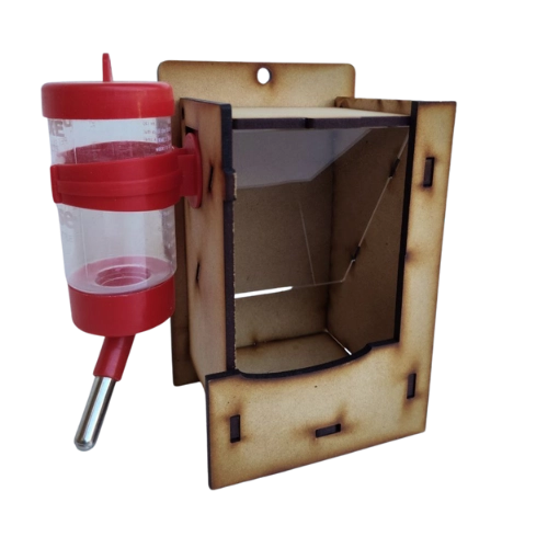 Comedero para Hamster mdf