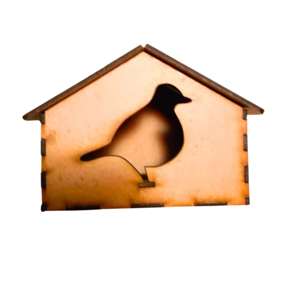 Casa nido mdf