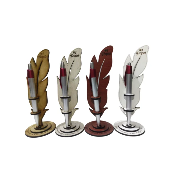 Porta Pluma Port Porta Lapicero Forma Pluma