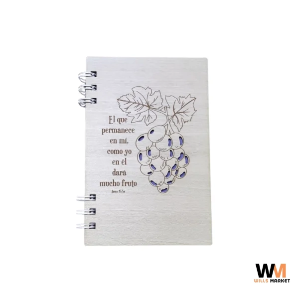 Cuaderno Cuarto Oficio Mdf