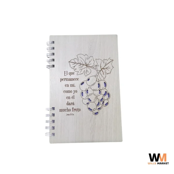 Cuaderno Media Carta Mdf