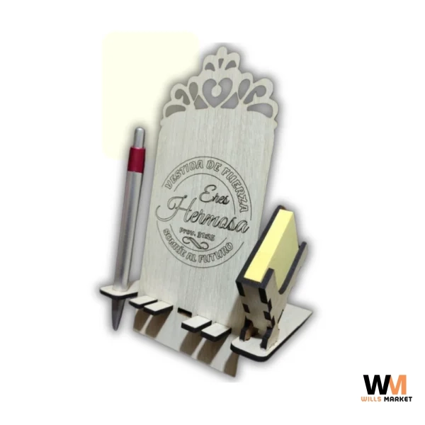 Porta celular multifuncion Mdf