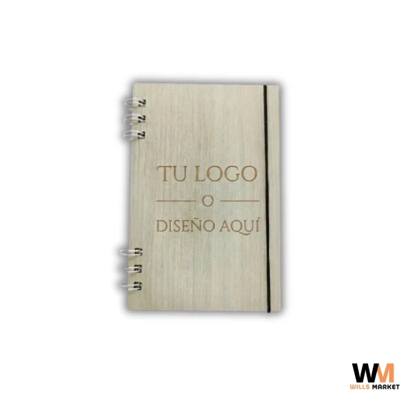 Cuaderno Cuarto Oficio Mdf Personalizable
