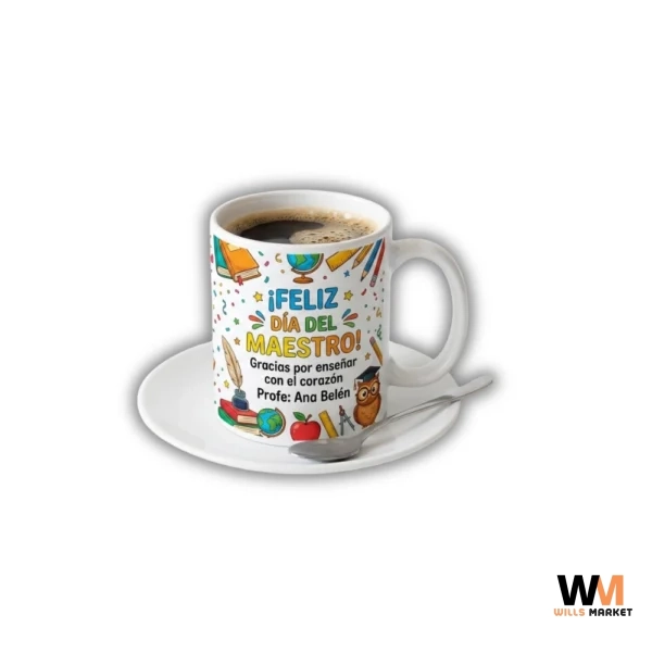 Tazas sublimadas Maestro